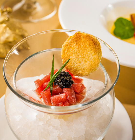 画像：フレンチ「ベイ・ビュー」クリスマスディナー