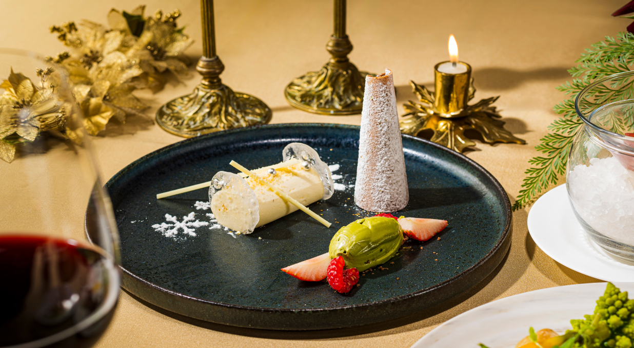 画像：フレンチ「ベイ・ビュー」クリスマスディナー