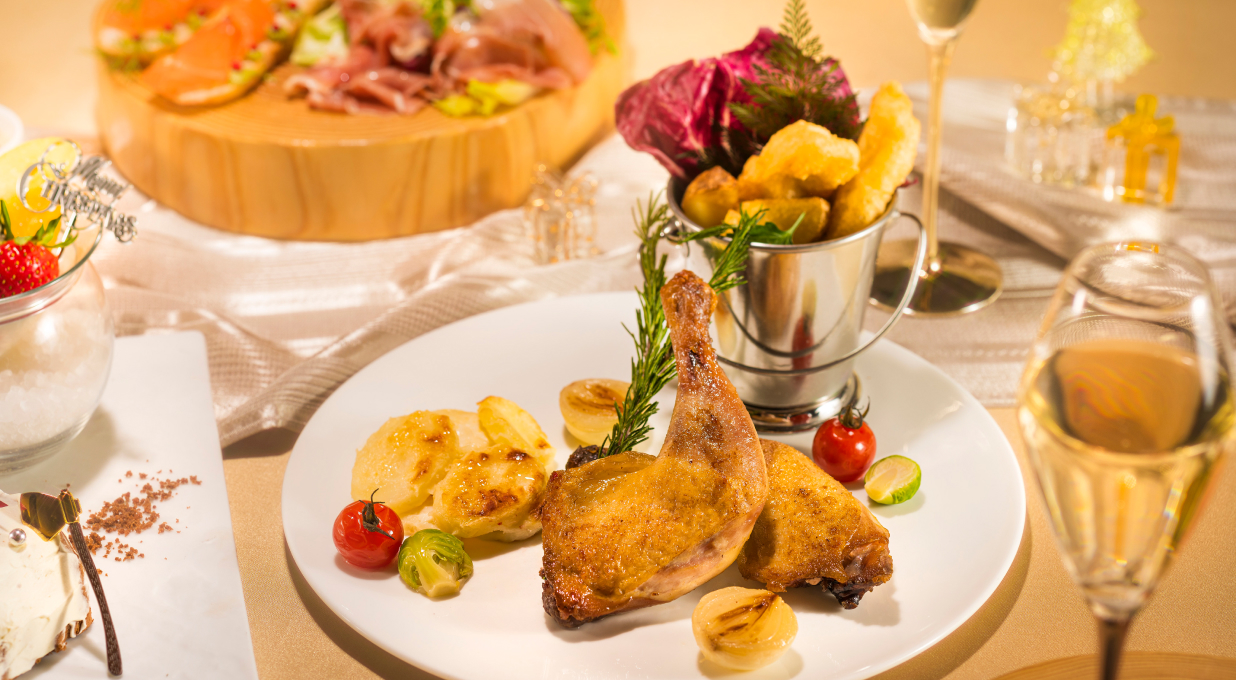 画像：スカイラウンジ「ベイ・ビュー​」Christmas×Gathering