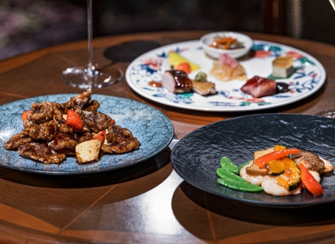 【平日限定フリーフロープラン】 中国料理+スナック盛合せ