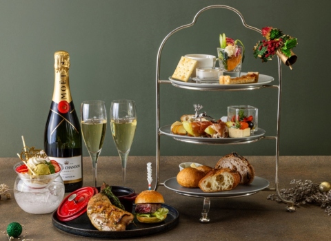 イブニングハイティー　シャンパンフリーフロー