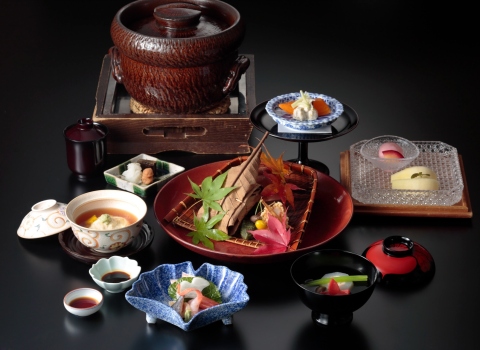 会席　昼のお献立