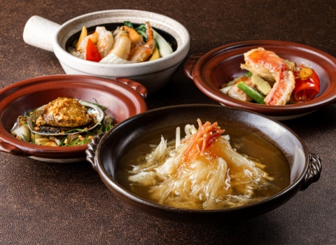 海鮮饗宴 冬の土鍋コース