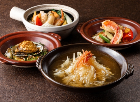 海鮮饗宴 冬の土鍋コース