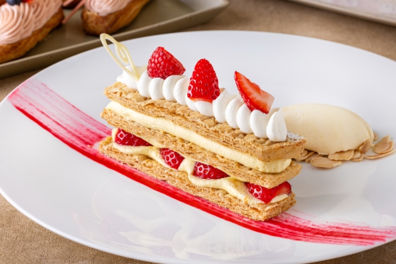 苺のミルフィーユ