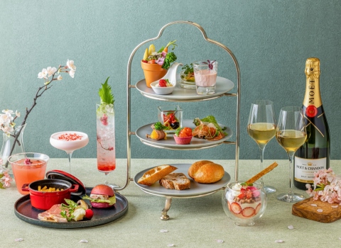 イブニングハイティー　シャンパンフリーフロー