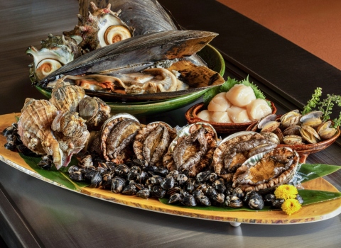 春の貝づくしコース