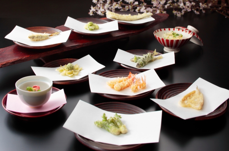 天ぷらカウンター　春の賞味会　～春の恵み「京筍」～