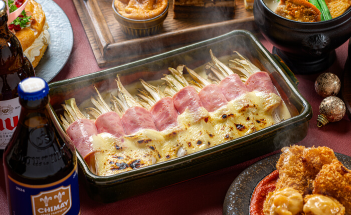 画像：シコンのハム巻グラタン