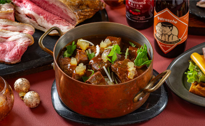 画像：カルボナード・フラマンド　牛肉のビール煮