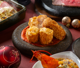 画像：シュリンプクロケット　小エビのクリームコロッケ