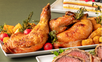 画像：ローストチキン