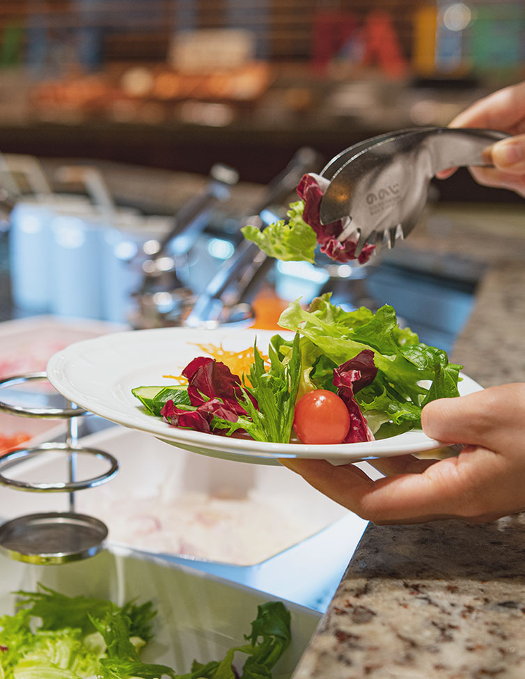 画像：ブッフェ