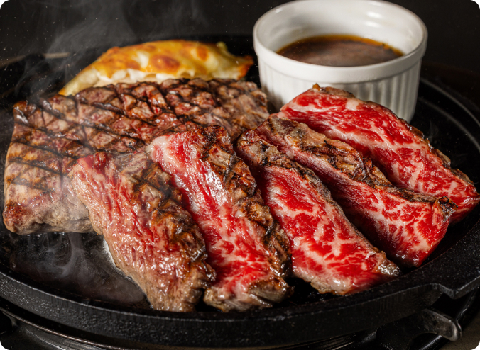 画像：画像：函館大沼牛の石焼ステーキ