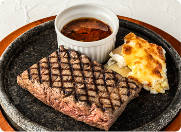 画像：画像：函館大沼牛の石焼ステーキ