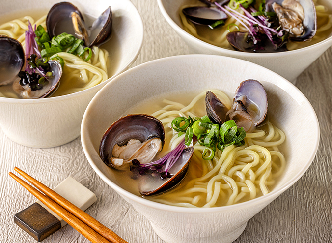 画像：北海道産しじみラーメン​