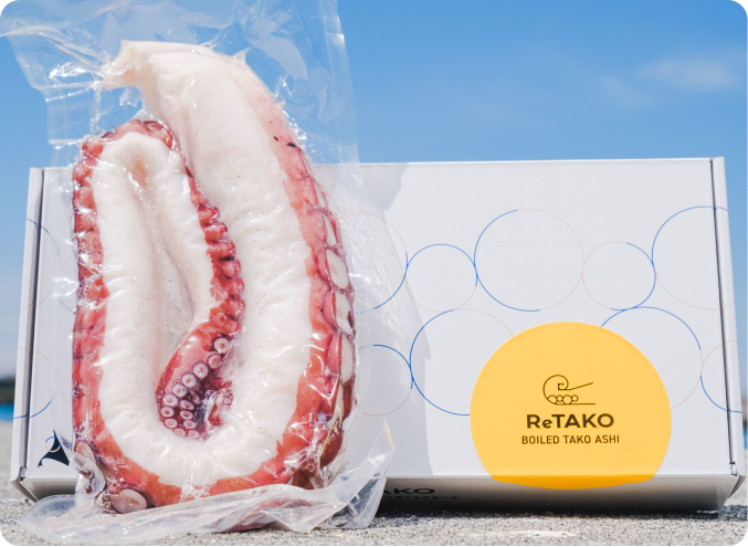 写真：ReTAKOの商品