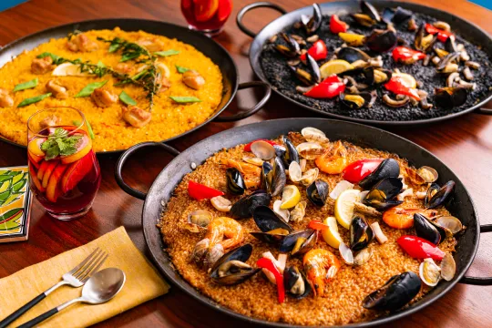 画像:スペインのメニューも期間限定でご提供