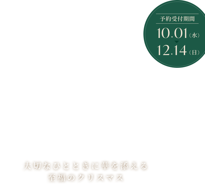 クリスマスケーキ2025