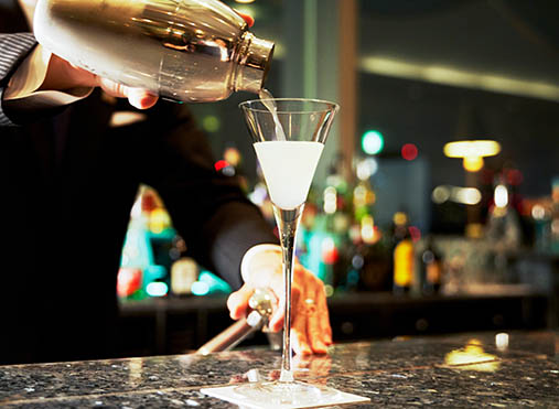 写真：スカイラウンジ「ベイ・ビュー」