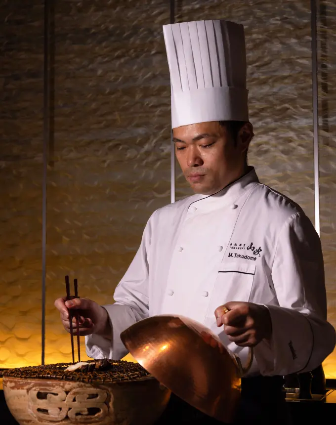 画像：日本料理「木の花」 鉄板割烹「山吹」料理長 徳留 雅