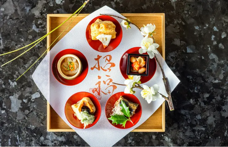 画像：鉄板割烹「山吹」の提供メニュー