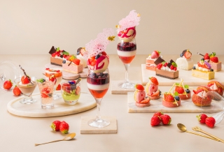 画像：ラウンジ「シーウインド」スイーツパレード～ストロベリー～