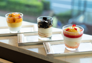 画像：パフェ・グラスデザート
