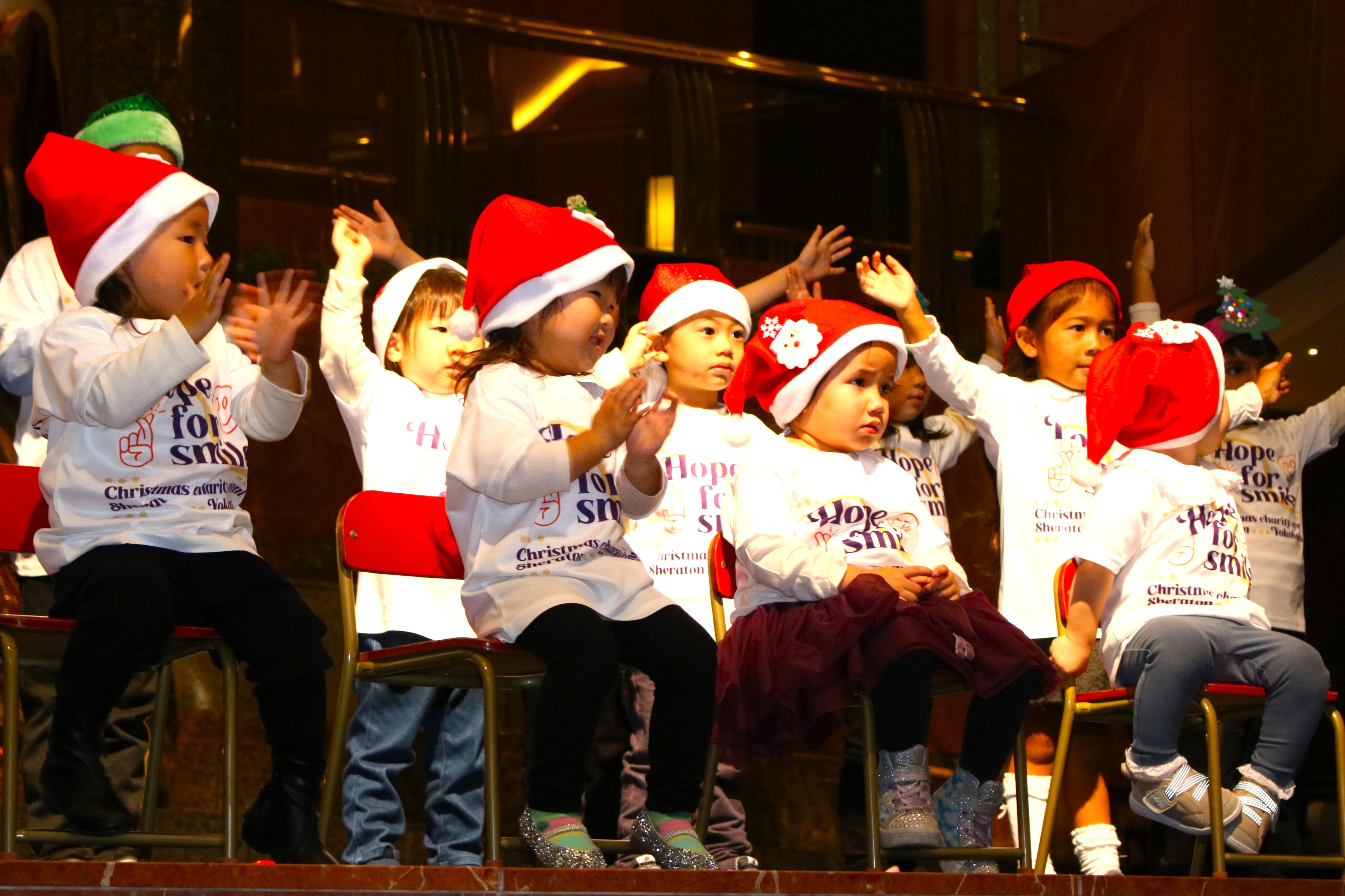 クリスマスチャリティーイベントの様子