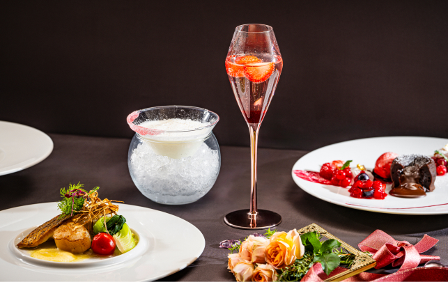 画像：バレンタイン フレンチコース